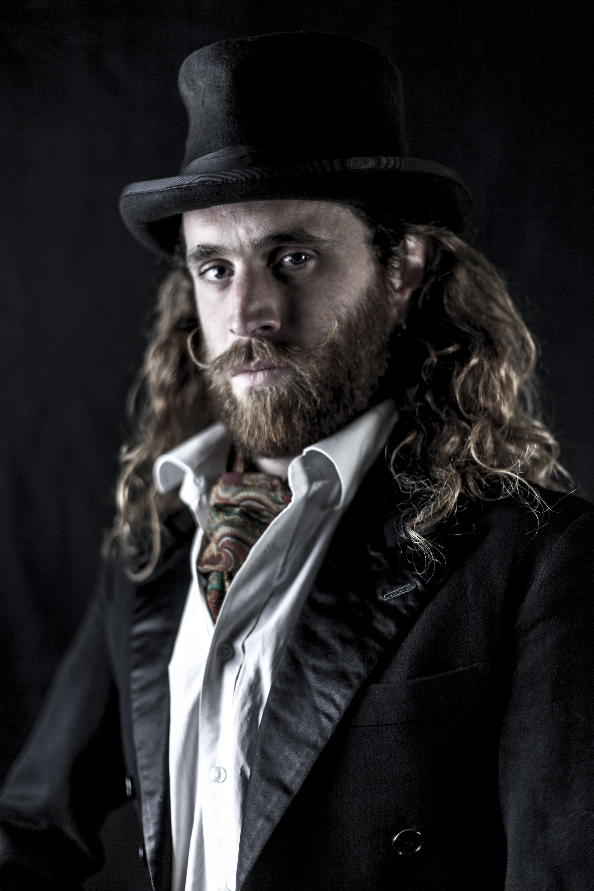 "David Brunetti; portrait photography; Portraiture; editorial portrait; editorial photography; studio photography; circus arts; clowns; performer; entertainer; flying seagull"